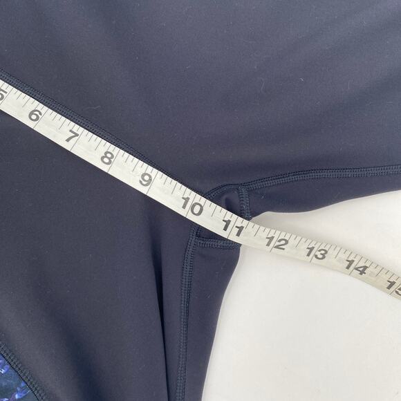 High Waist Leggings with Pockets Stretch Black Size Medium - Picture 7 of 9